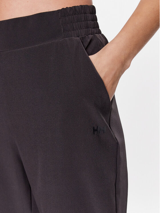 Helly Hansen Helly Hansen Pantaloni din material Thalia 2.0 34325 Negru Regular Fit