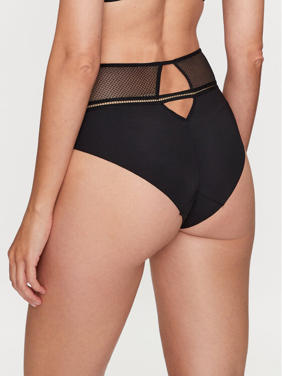 Passionata Passionata Klasikinės kelnaitės aukštu juosmeniu Olivia P49J30 Juoda
