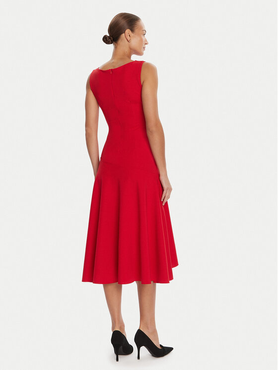 Rinascimento Rinascimento Coctailkleid CFC0125337003 Rot Regular Fit