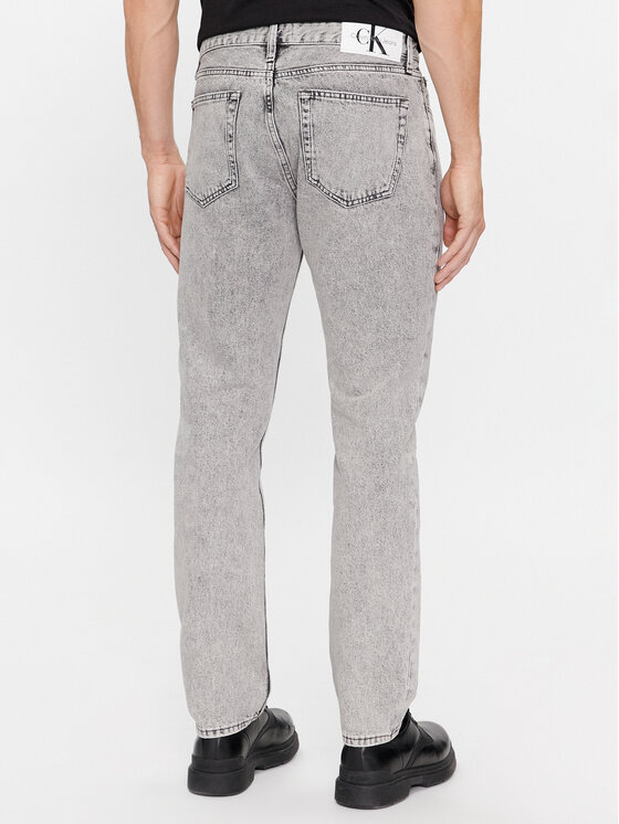 Calvin Klein Jeans Calvin Klein Jeans Jeans hlače Authentic Straight J30J324563 Siva Straight Fit
