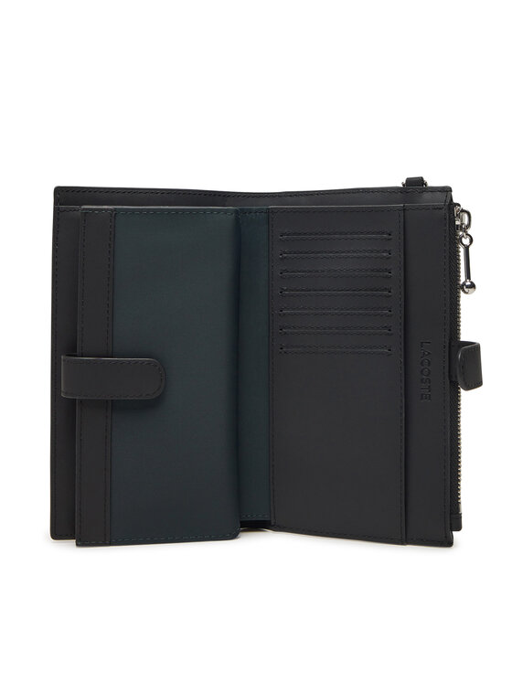 Lacoste Lacoste Portofel Mare de Damă NF4987DZ Negru