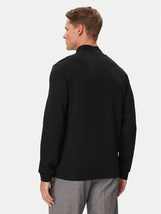 HUGO HUGO Longsleeve Derytur 50567967 Czarny Regular Fit