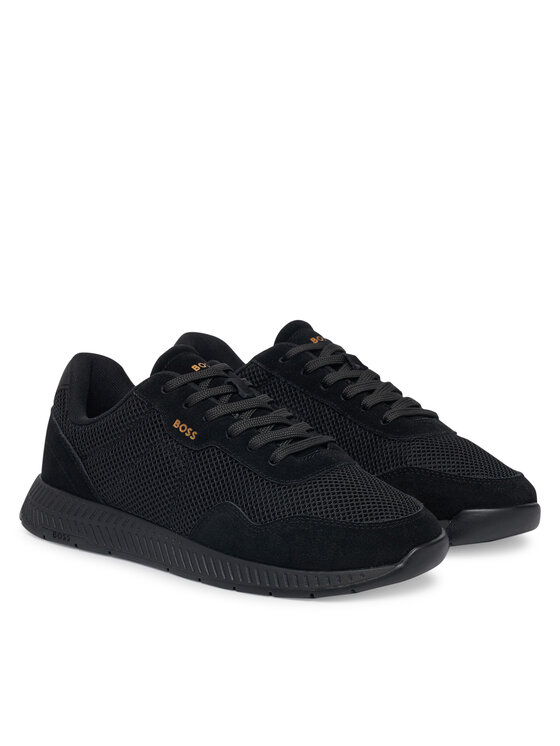 BOSS BOSS Sneakersy Titanium 50541882 Czarny