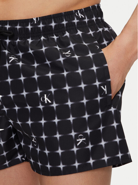 Calvin Klein Swimwear Calvin Klein Swimwear Kupaće gaće i hlače KM0KM01172 Crna Regular Fit