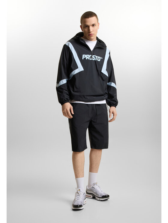 PROSTO. PROSTO. Szorty sportowe Sprinter Czarny Regular Fit