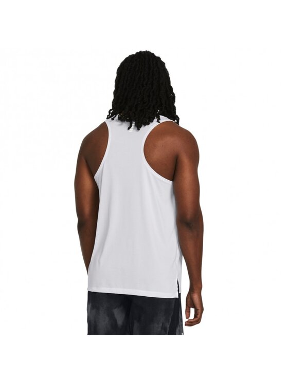 Under Armour Under Armour Koszulka techniczna 1382585 Biały Slim Fit