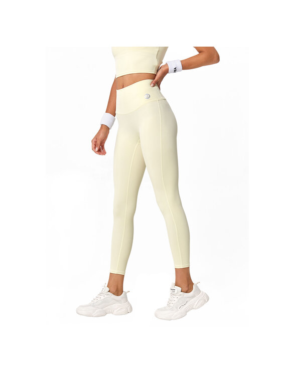 Yeaz Yeaz Legginsy SHOW Żółty Slim Fit