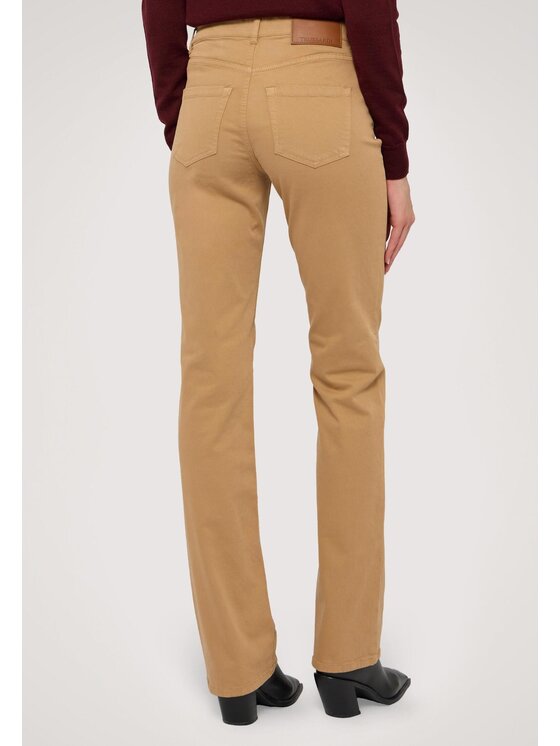 Trussardi Trussardi Pantaloni di tessuto P7019100290N017 Rosso Slim Fit