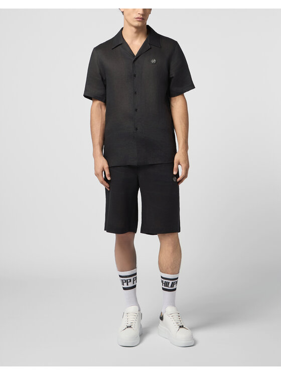 PHILIPP PLEIN PHILIPP PLEIN Koszula 30021 Czarny Regular Fit