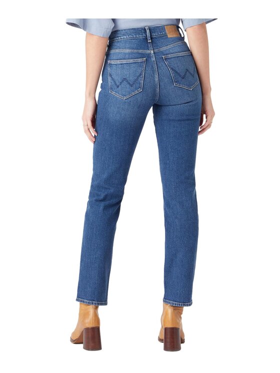 Wrangler Wrangler Jeansy W26RJX386 Niebieski Straight Leg