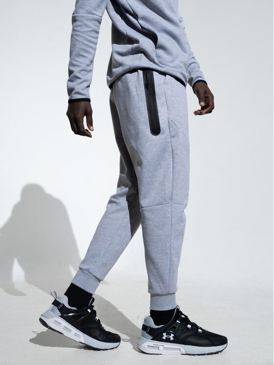 Point X Point X Spodnie dresowe Sportowe Spodnie Dresowe Męskie Szare Point X Tech X M Szary Regular Fit