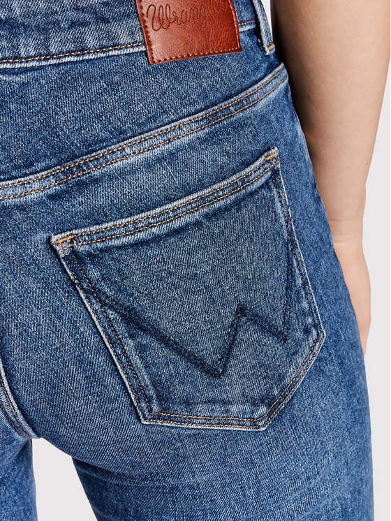 Wrangler Wrangler Džinsai Body Bespoke W28TJX386 112141301 Mėlyna Regular Fit