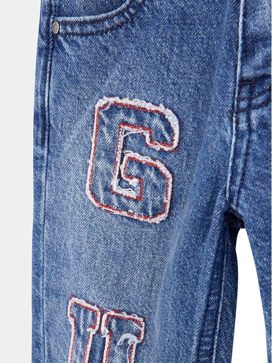 Guess Kids Guess Kids Pantaloni di tessuto 178683 Blu Regular Fit