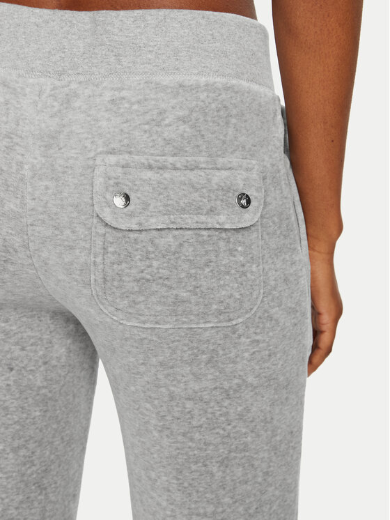 Juicy Couture Juicy Couture Donji dio trenerke Layla JCSEBJ001 Siva Flared Leg