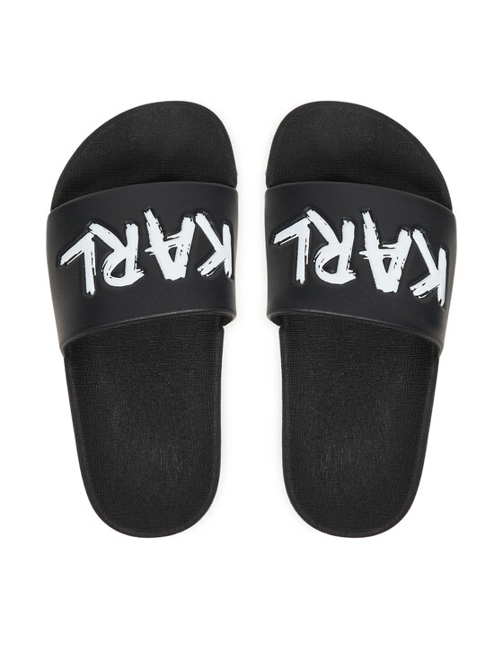 KARL LAGERFELD KARL LAGERFELD Παντόφλες Z31178 M Μαύρο