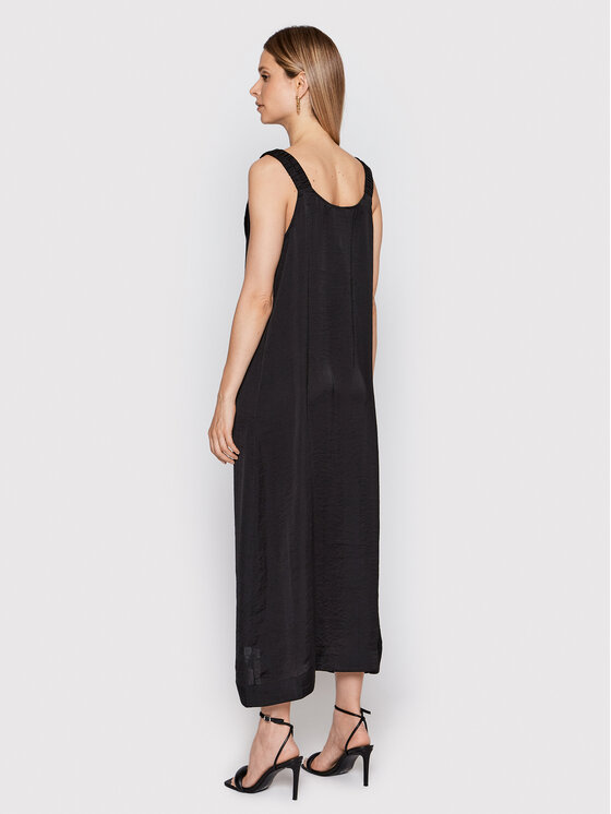 DKNY DKNY Vsakodnevna obleka P2DBTN10 Črna Regular Fit