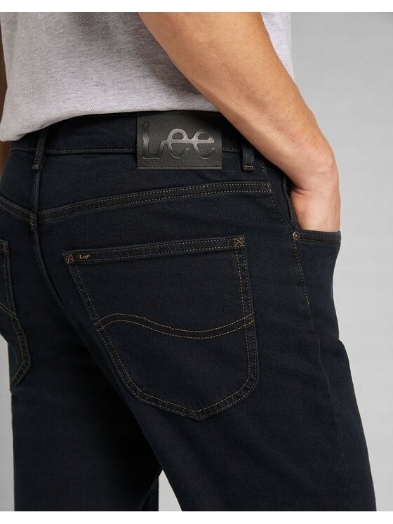 Lee Lee Jeansy Brooklyn Straight Niebieski Regular Fit