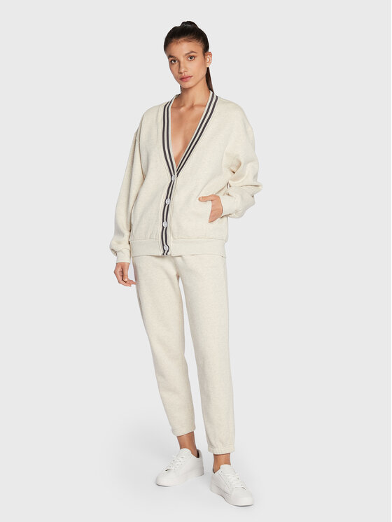 Felpa Pieburg PIE19AH22 Beige Relaxed Fit