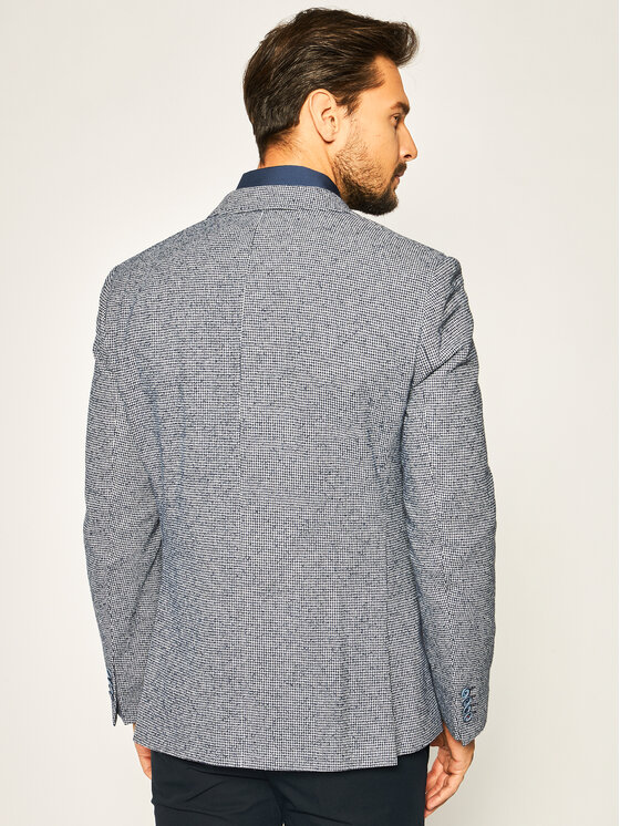 Giacca da abito 2012-00 Blu scuro Slim Fit