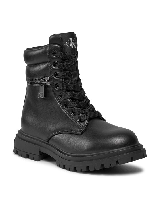 Calvin Klein Jeans Calvin Klein Jeans Ορειβατικά παπούτσια Lace-Up Bootie V3A5-80687-1355 M Μαύρο