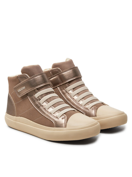 Geox Geox Tenisice J Gisli Girl J464NI 0AUAJ C5005 S Bež