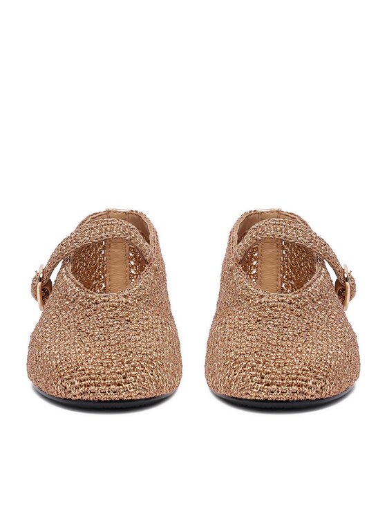 Badura Badura Ballerinas EO-ALENA-01 Goldfarben