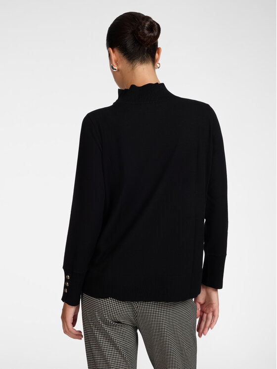 Elena Mirò Elena Mirò Maglione M039Z000800N033 Nero Regular Fit
