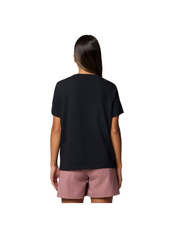 Columbia Columbia T-Shirt Columbia Rolling Bend Graphic SS Tee Czarny Regular Fit