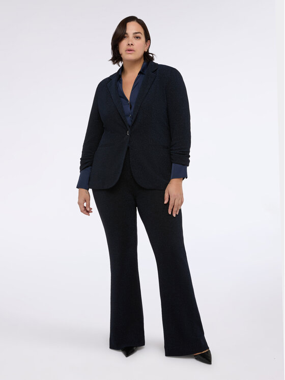 Fiorella Rubino Fiorella Rubino Pantaloni di tessuto P801L002283N0Z4 Blu Regular Fit