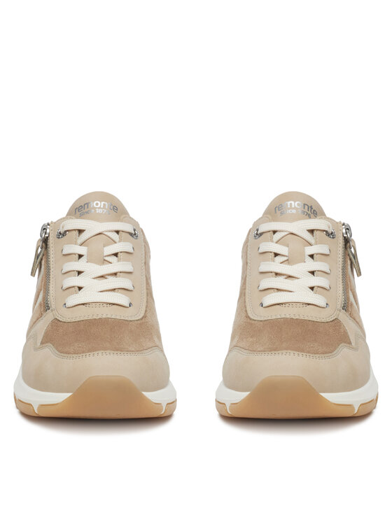 Remonte Remonte Sneakersy D1S04-60 Beżowy