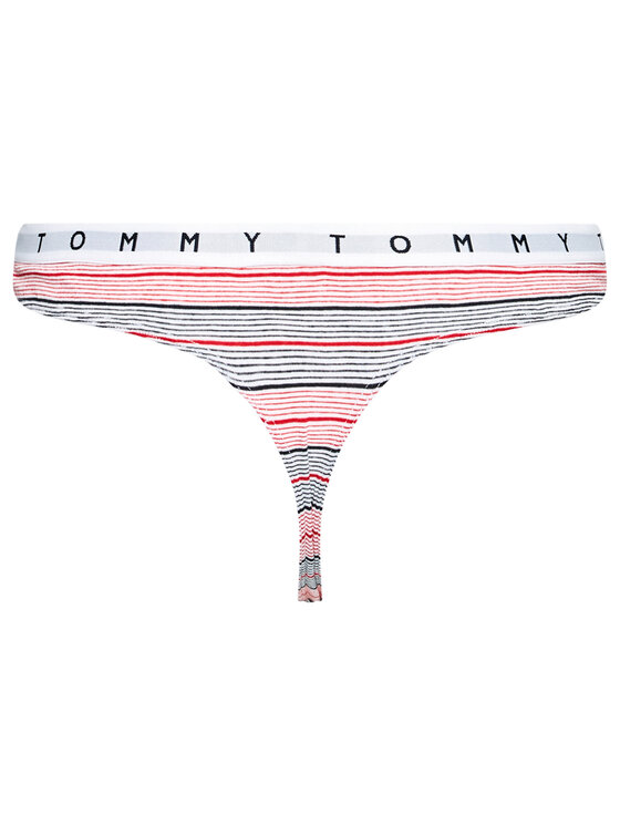 Tommy Hilfiger Tommy Hilfiger Sada 3 kusů string kalhotek 3P Print UW0UW02521 Barevná