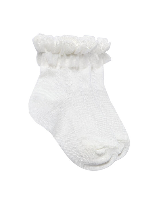 Abel & Lula Abel & Lula Hohe Kindersocken 5434 Weiß