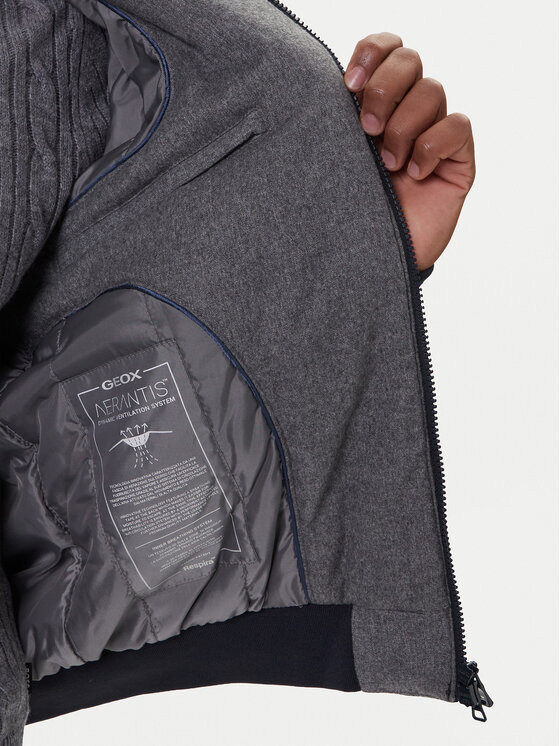 Geox Geox Bomber jakna Vincit M5620C T3127 F1624 Mornarsko modra Regular Fit