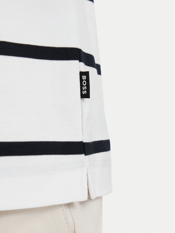 BOSS BOSS T-shirt C-Taut 01 50555844 Krem Regular Fit