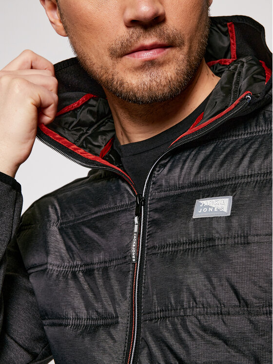 Jack & Jones Jack & Jones Μπουφάν μεταβατικό Toby Hybrid 12184739 Γκρι Regular Fit