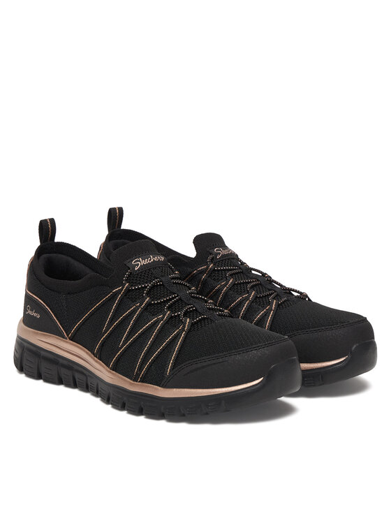 Skechers Skechers Sneakers Graceful 100888/BKRG Schwarz