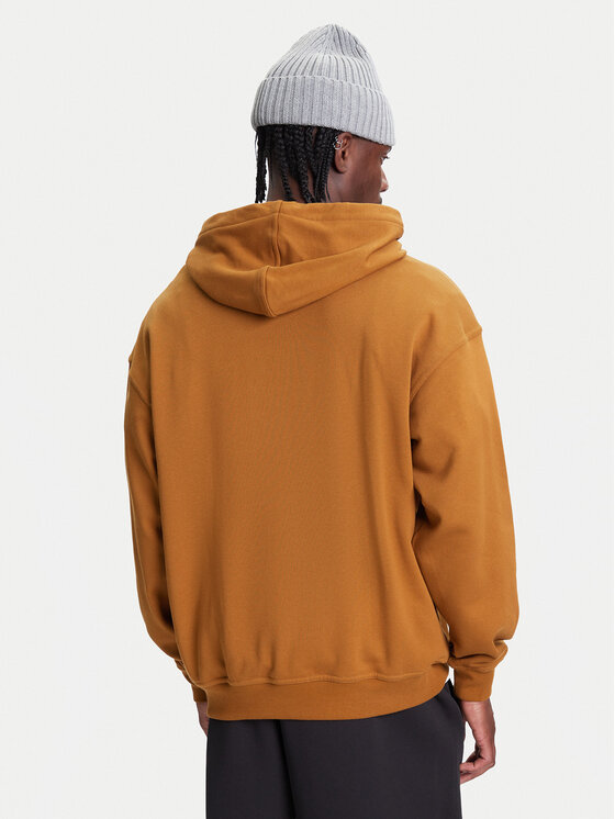 adidas adidas Mikina Wabash JW0167 Hnědá Loose Fit