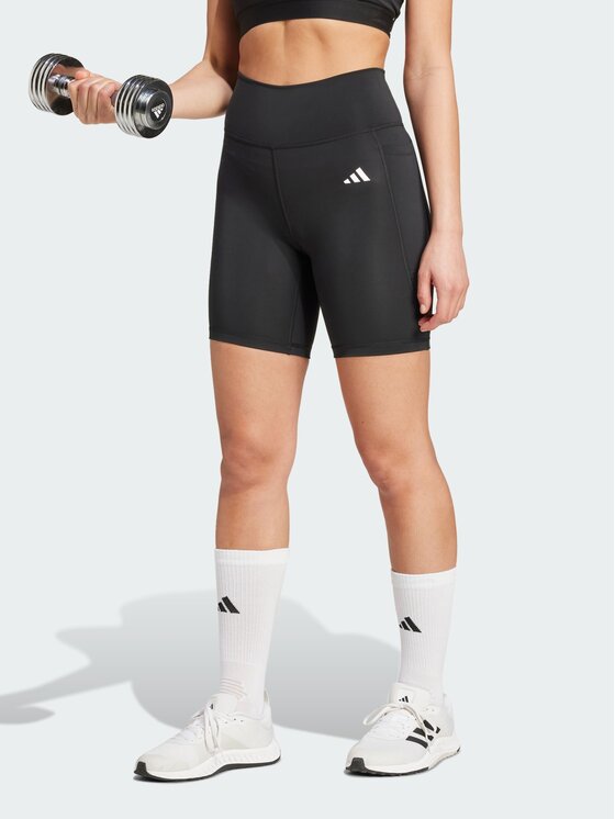 adidas adidas Szorty sportowe 150149 Czarny Fitted Fit