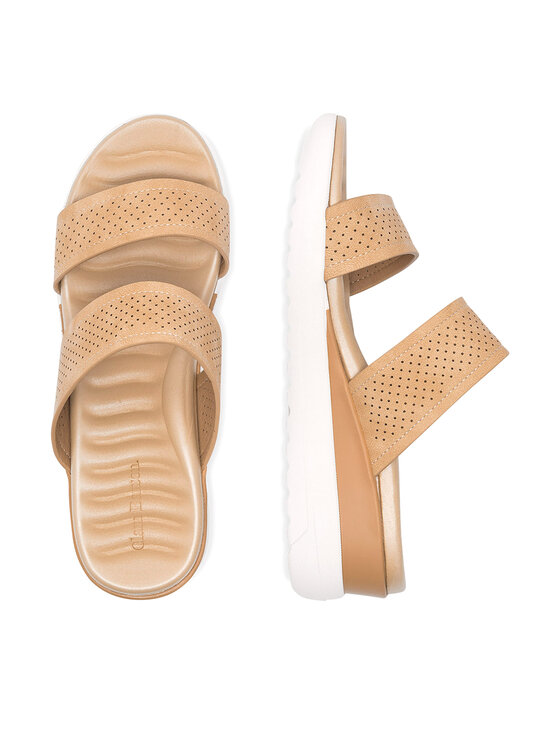 Clara Barson Clara Barson Ciabatte WYL05010-12 Beige