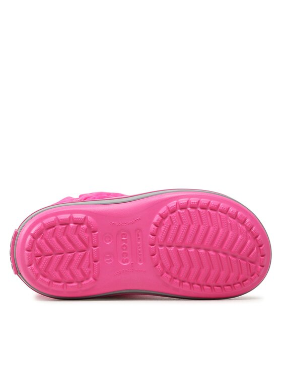 Crocs Crocs Śniegowce Winter Puff Boot Kids 14613-6TR Różowy