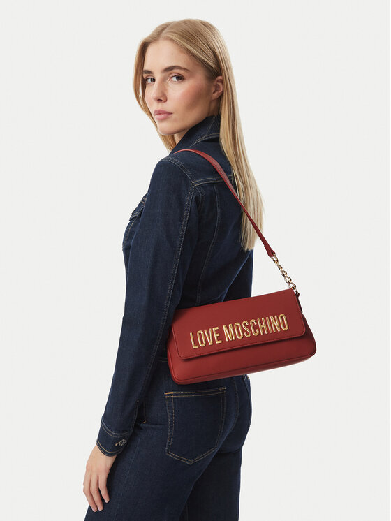 LOVE MOSCHINO Ročna torba JC4109PP0PKD0459 Rdeča