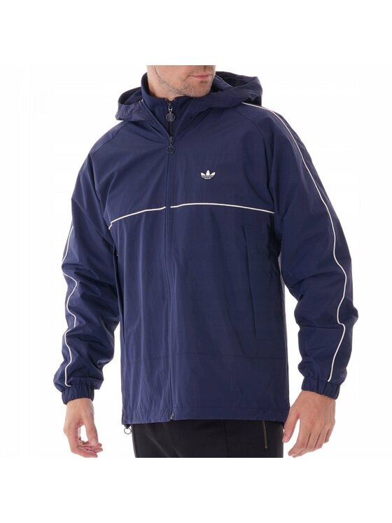 adidas Originals adidas Originals Kurtka przejściowa SHELL JACKET Granatowy Regular Fit