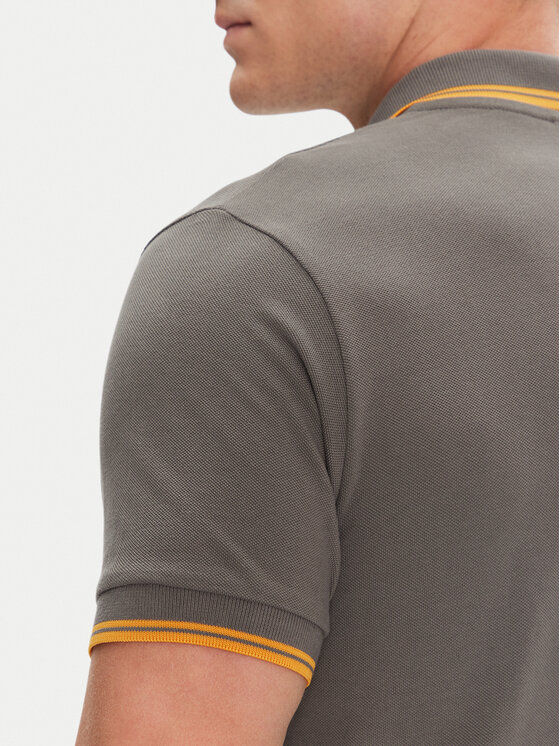 Save The Duck Save The Duck Polo DR0136M BATE20 Pelēks Regular Fit