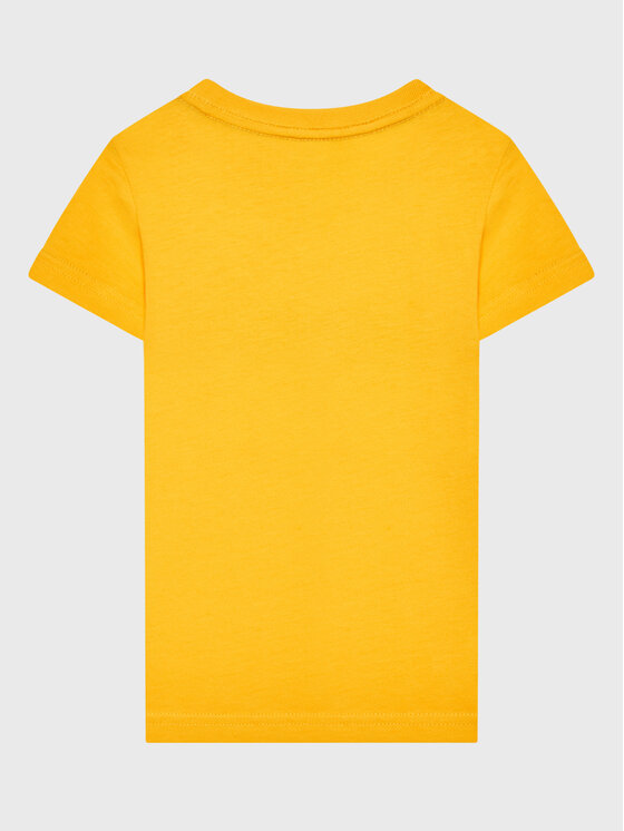 Puma T-shirt Essentials+ Two-Tone Logo 586985 Žuta Regular Fit | Modivo.hr