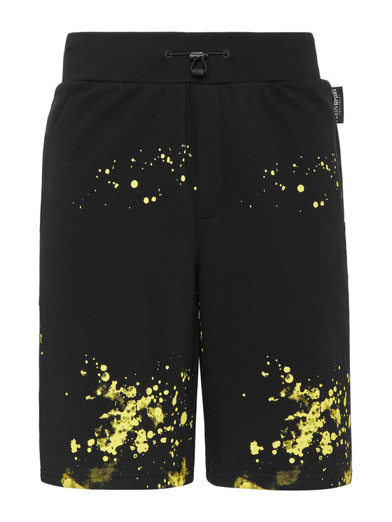 Plein Sport Plein Sport Pantaloncini 2819 Nero Jogger Fit