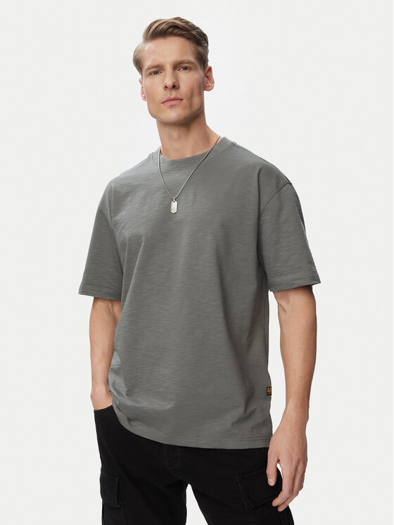 G-Star Raw Tricou Slub D28889-E512 Kaki Regular Fit