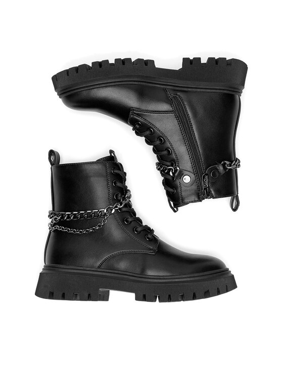 DeeZee DeeZee Schnürschuhe CYING-131804 Schwarz