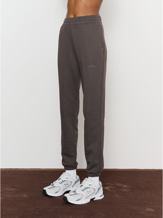 La Mania La Mania Teplákové kalhoty LYN 2 Šedá Classic Fit