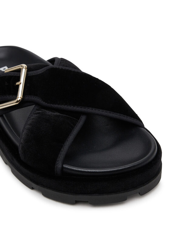 Pollini Pollini Šľapky SA28094G1MTP0000 Čierna