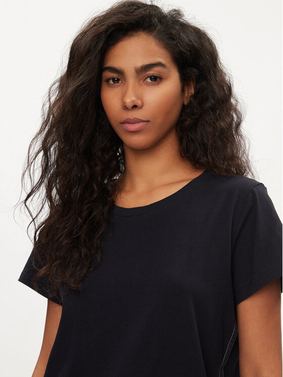 Tommy Hilfiger Tommy Hilfiger T-krekls UW0UW04873 Tumši zils Relaxed Fit